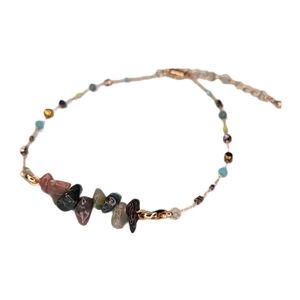 Agate Stone Adjustable Gemstone Bracelet